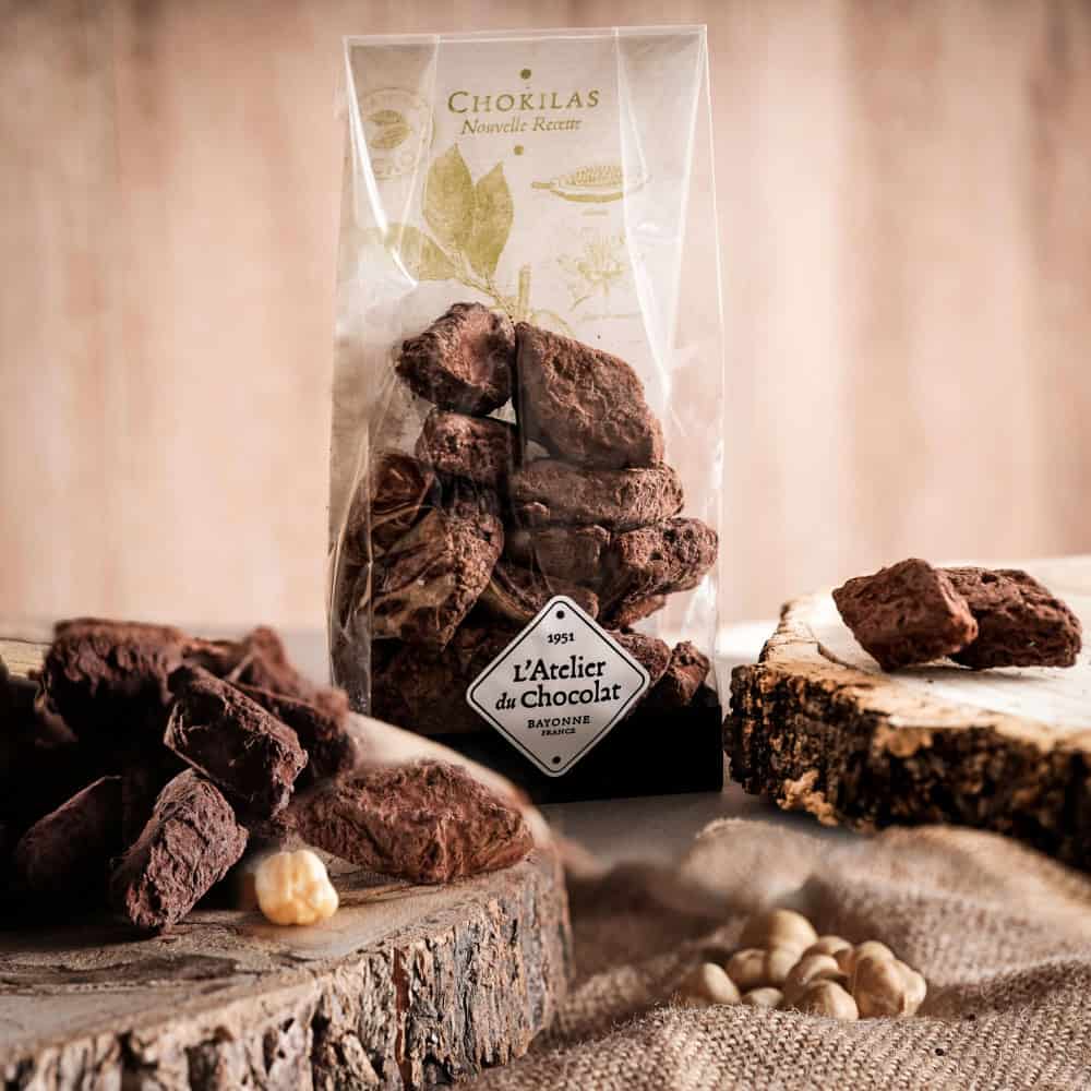Chokilas - Gianduja Noisettes Chocolat Noir