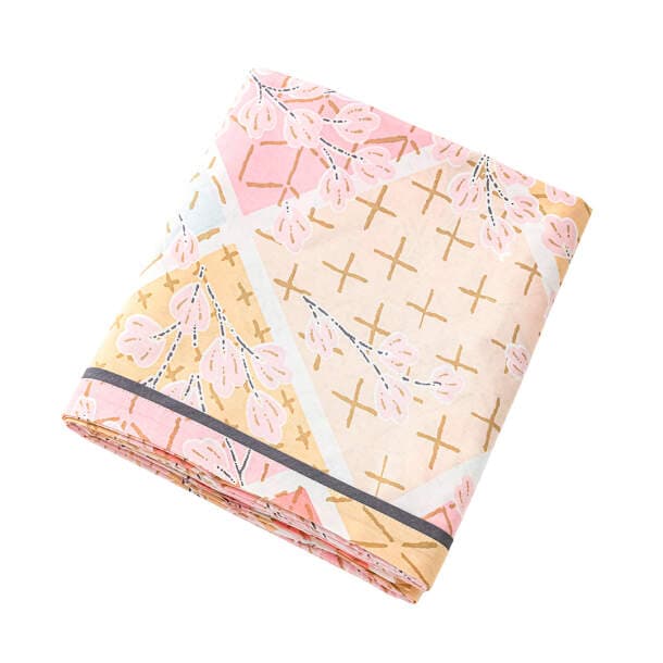 Drap Sashiko en fleurs